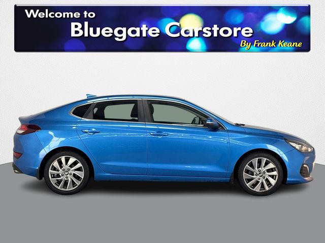Image for 2018 Hyundai i30 I 30 FASTBACK**MULTIFUNCTIONAL STEERING WHEEL**REVERSE CAMERA**TOUCH SCREEN MEDIA DISPLAY**BLACK CLOTH INTERIOR**ELECTRIC MIRRORS**BLUETOOTH**NAVIGATION**17"ALLOYS**FINANCE AVAILABLE**