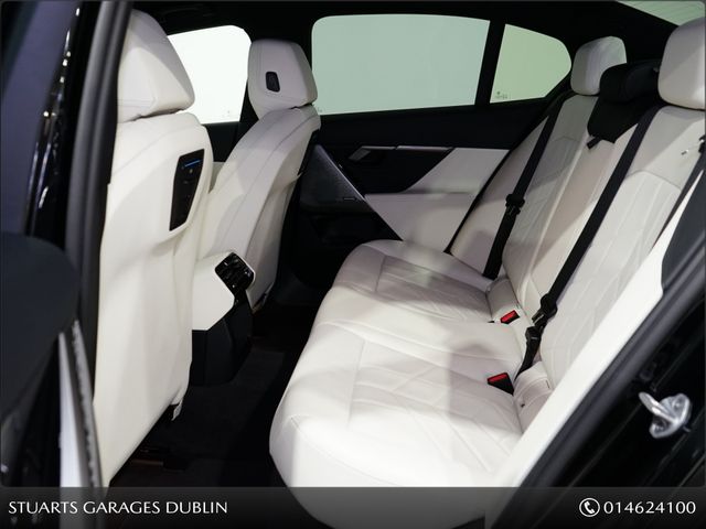 Image for 2025 BMW 5 Series *TECH AND COMFORT PACK* 530e M-SPORT SAPPHAIRE BLACK METALLIC WITH IVORY VEGANZA INTERIOR, 19” DIAMOND CUT ALLOYS, COMFORT ACCESS