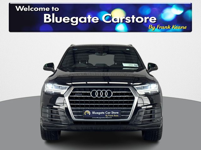 Image for 2018 Audi Q7 3.0 TDI S LINE Q 7 SEATER NEW NCT**FRONT HEATED SEATS**HALF LEATHER INTERIOR**FOUR ZONE CLIMATE CONTROL**MULTIFUNCTIONAL STEERING WHEEL**DRIVE MODES**PARKING SENSORS**DIGITAL MEDIA DISPLAY**