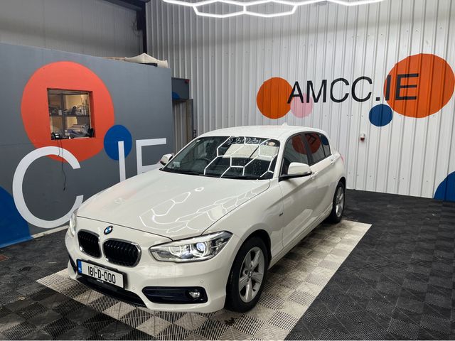 Image for 2018 BMW 1 Series €16950 2018 BMW 118D SPORT 2.0 AUTOMATIC / CRUISE CONTROL / REVERSE CAMERA AND MORE