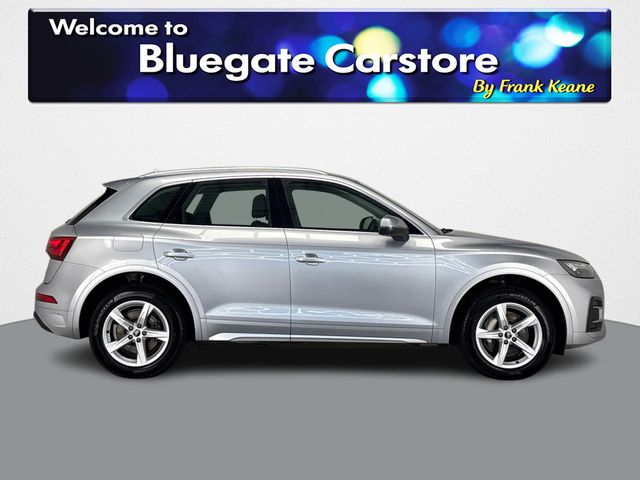Image for 2021 Audi Q5 50 TFSI E SE**BLACK LEATHER INTERIOR**FRONT HEATED SEATS**DRIVE SELECT MODES**APPLE CARPLAY**REVERSE CAMERA**TOUCH SCREEN INFOTAINMENT**DUAL CLIMATE CONTROL**ELECTRIC TAILGATE**FINANCE ARRANGED**