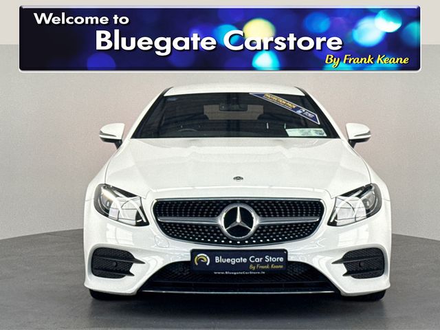 Image for 2018 Mercedes-Benz E Class E220 D AMG LINE 2DR AUTO**HALF LEATHER INTERIOR**19 INCH ALLOYS**DIGITAL MEDIA DISPLAY**REVERSE CAMERA**PARKING SENSORS**DUAL CLIMATE CONTROL**ELECTRIC FRONT HEATED SEATS**DYNAMIC DRIVE MODES**