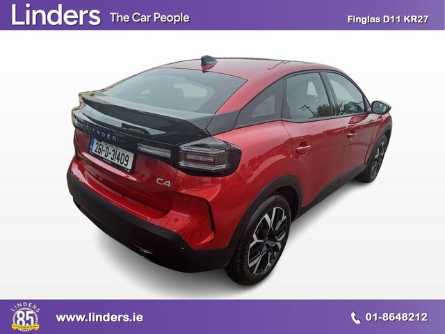 Image for 2026 Citroen C4 Hybrid 136 e-DCS6 (Hybrid 48V) PLUS Auto