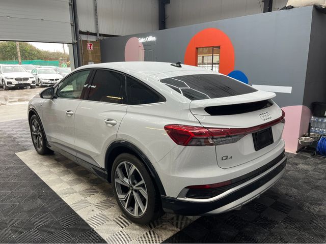 Image for 2023 Audi Q4 e-tron €35950 2023 AUDI Q4 E-TRON SPORTBACK 40 SLINE ELECTRIC AUTOMATIC / CRUISE CONTROL / 360° PARKING CAMERA / ELECTRIC MEMORY HEATED REAR & FRONT SEATS / PADDLE SHIFTERS / APPLE CARPLAY / AMBIENT LIGHT