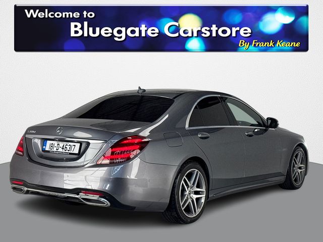 Image for 2018 Mercedes-Benz S Class AMG LINE EXECUTIVE PREMIUM**Heated & Ventilated Front & Rear Seats**Cream Leather Interior**Panoramic Sunroof**Apple Carplay** Burmester Sound System**Massage Seats**Soft Closing Doors**Rear Blinds**
