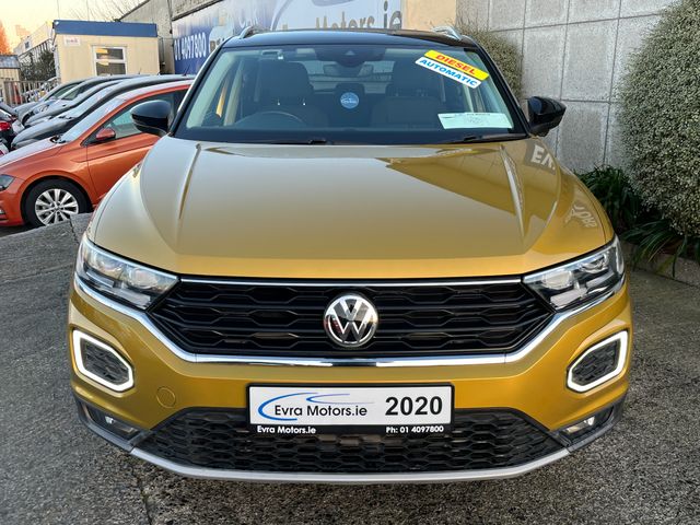 Image for 2020 Volkswagen T-Roc STYLE DESIGN AUTOMATIC 2.0 DIESEL //LOW MILES//REVERSE CAMERA//KEYLESS ENTRY//ADAPTIVE CRUISE CONTROL//BLIND SPOT WARNING//