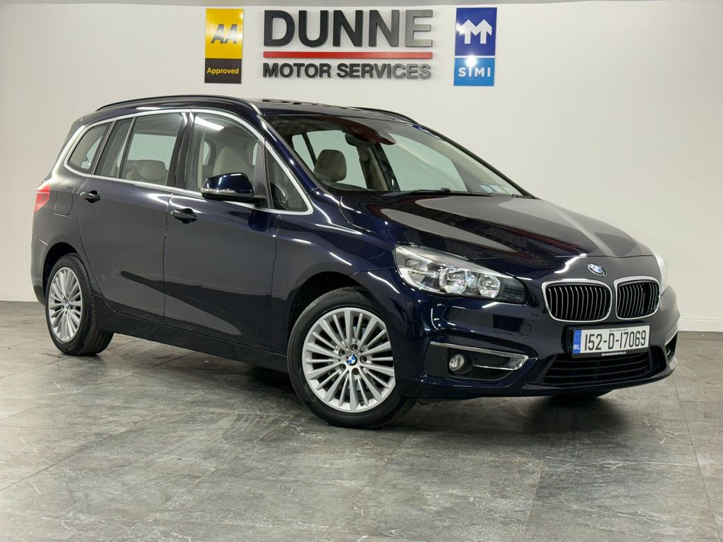 Image for 2015 BMW 2 Series **LUXURY**AUTO**7 SEATS**PAN ROOF**SAT NAV**BLUETOOTH PHONE AND STREAMING**CONNECTED DRIVE**DUAL ZONE CLIMATE**17" ALLOYS**2 KEYS**ELECTRIC BOOT LID**COLLISION WARNING**AUTO LIGHTS **AUTO WIPERS**
