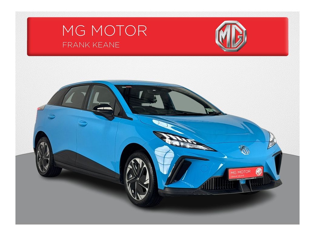 Image for 2023 MG MG4 ELECTRIC SR - EXCITE 51KWH 5DR AUTO **FULL BLACK CLOTH INTERIOR**KEYLESS IGNITION**ANDROID AUTO**APPLE CARPLAY**TOUCHSCREEN INFOTAINMENT**DIGITAL DASHBOARD**REVERSE SENSORS**ELECTRONIC HANDBRAKE**