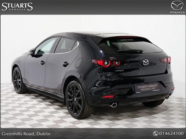 Image for 2026 Mazda Mazda3 @ MAZDA SOUTH DUBLIN, 2.5P 140PS M HYBRID 5DR HOMURA*AVAILABLE FOR IMMEDIETE DELIVERY*KEYLESS, HEADS UP, NAV, TRAFFIC SIGN RECOGNITION, REAR CAMERA, ADAP CRUISE, LANE DEPARTURE**