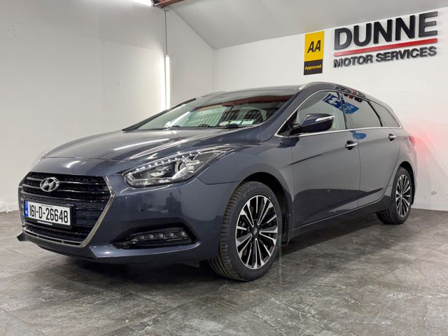 Image for 2016 Hyundai i40 **TOURER COMFORT PLUS **5DR ** 2 KEYS **EXECUTIVE **17'' DIAMOND CUT WHEELS **FRONT AND REAR PARKING SENSORS **MULTI FUNCTION STEERING WHEEL **AUTO HEADLIGHTS **MULTIPLE DRIVE MODES **DIGITAL RADIO **
