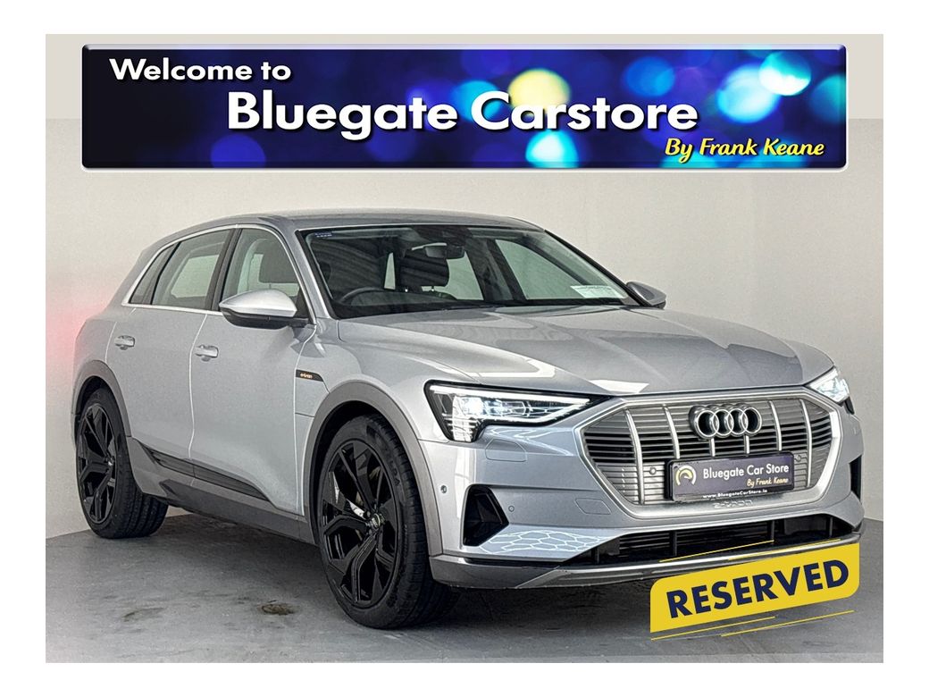 Image for 2021 Audi e-tron TECHNIK 50 QUATTRO**NEW 22"ALLOYS**FRONT HEATED ELECTRIC SEATS**BLACK LEATHER INTERIOR**TOUCH SCREEN INFOTAINMENT**TOUCH SCREEN CLIMATE CONTROL**REVERSE CAMERA**DIGITAL DASH**ELECTRIC TAILGATE**
