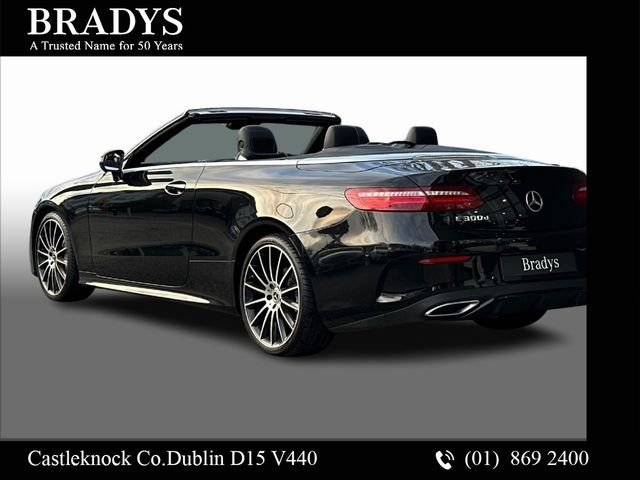 Image for 2021 Mercedes-Benz E Class E 300d Cabriolet AMG--Multispoke Alloys, Burmester Sound, Memory Seats