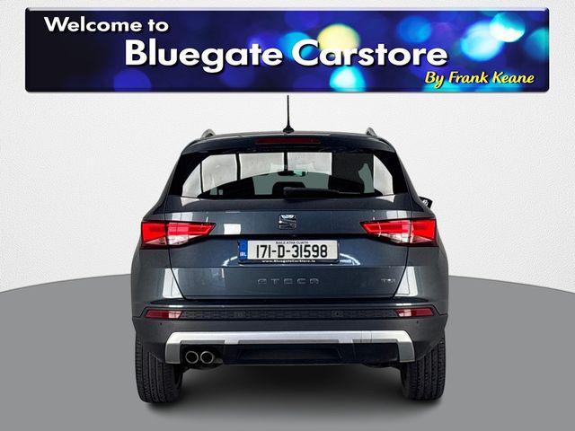 Image for 2017 SEAT Ateca 1.4 TSI XCELLENCE **FULL LEATHER BROWN AND BLACK INTERIOR**FRONT HEATED SEATS**APPLE CARPLAY**ANDROID AUTO**TOUCHSCREEN INFOTAINMENT SCREEN**REVERSE CAMERA**PARKING SENSORS**USB CHARGING PORTS**
