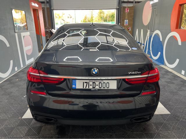 Image for 2017 BMW 7 Series €25950 2017 BMW 740E IPERFORMANCE M-SPORT 2.0 AUTOMATIC / CRUISE CONTROL / 360° CAMERA / ELECTRIC MEMORY HEATED & MASSAGING SEATS / AMBIENT LIGHTS / PANORAMIC SUNROOF AND MORE