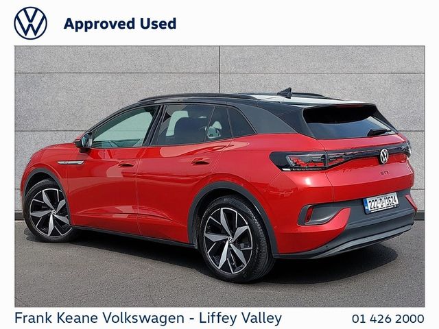 Image for 2022 Volkswagen ID.4 77KWH GTX BUSINESS 299BHP *PCP FINANCE AVAILABLE* *KINGS RED METALLIC* *IQ HEADLIGHTS* *LONG RANGE* *IQ LIGHTS* *AMBIANT LIGHTING* *HEATED SEATS* *REAR VIEW CAMERA**
