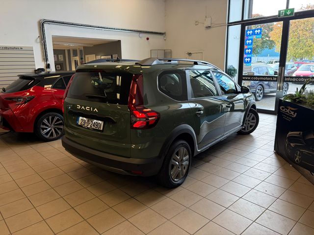 Image for 2023 Dacia Jogger Expression TCE 110 NBI 5DR 7 Seater MANUAL. NCT&TAX, Alloy Wheels, 2 Keys, Reverse Camera, MFSW, Cruise Control, Air Conditioning, Hands Free, Folding Seats, Parking Sensors, USB, and more. 