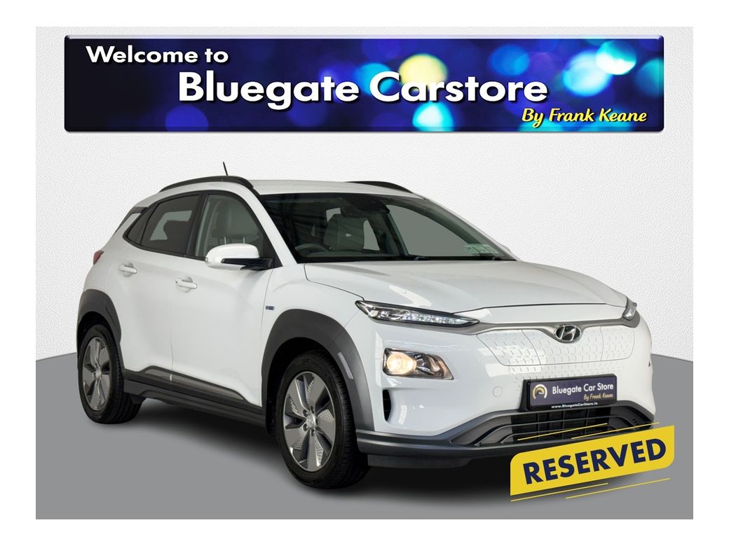 Image for 2019 Hyundai Kona KAUAI ELECTRIC 5DR AUTO **WHITE INTERIOR**FRONT HEATED SEATS**USB CHARGING PORT**HEATED STEERING WHEEL**DRIVE MODES**PARKING SENSORS**REVERSE CAMERA**ELECTRONIC HANDBRAKE**DIGITAL DASH**