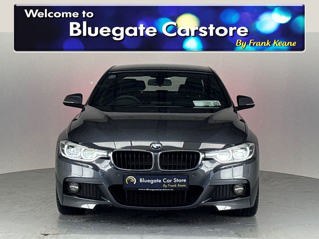 Image for 2017 BMW 3 Series F30 E M SPORT**BLACK LEATHER INTERIOR**MULTIFUNCTIONAL STEERING WHEEL**PARKING SENSORS**BLUETOOTH PHONE CONNECTIVITY**M SPORT STYLING**M SPORT INTERIOR**ISOFIX**FINACE AVAILABLE**
