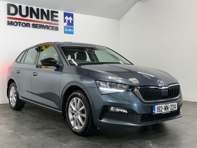 Image for 2019 Skoda Scala **MULTI FUNCTION STEERING WHEEL **TOUCHSCREEN RADIO **APPLE CAR PLAY / ANDROID AUTO **ADAPTIVE CRUISE CONTROL **AUTO START STOP **REVERSING SENSORS **SAT NAV **AUTO LIGHTS **BLACK FABRIC SEATS **ELECT