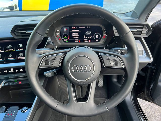 Image for 2024 Audi A3 SPORT 40 TFSI 1.4 HYBRID ** AS NEW CAR ** // VERY LOW MILEAGE // APPLE CARPLAY/ANDROID AUTO // AUDI DRIVE SELECT // ADAPTIVE CRUISE CONTROL
