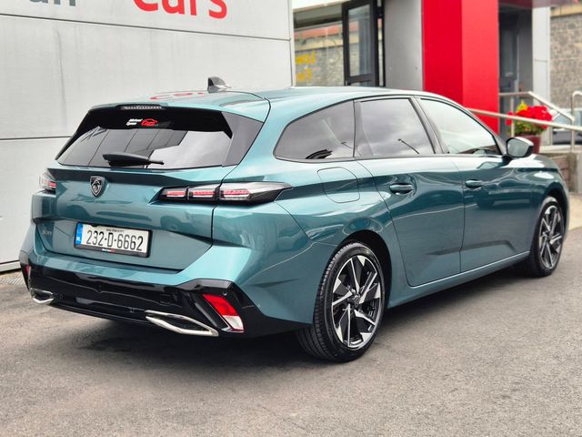 Image for 2023 Peugeot 308 1.2 Petrol Automatic Allure, Estate, 17" Alloys, Camera, Cruise, CarPlay, Bluetooth - First Registered July 2023 - Trade in Price €24, 555