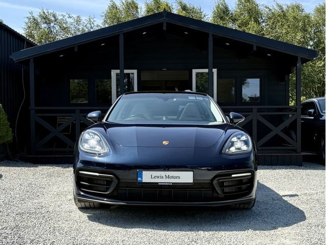Image for 2022 Porsche Panamera 4 E-HYBRID PLATINUM EDITION HUGE SPEC, BOSE SOUND SYSTEM, CRAYON INTERIOR, AMBIENT LIGHTING, TILT AND SLIDE PAN ROOF, SPORT CHRONO, AIR SUSPENSION