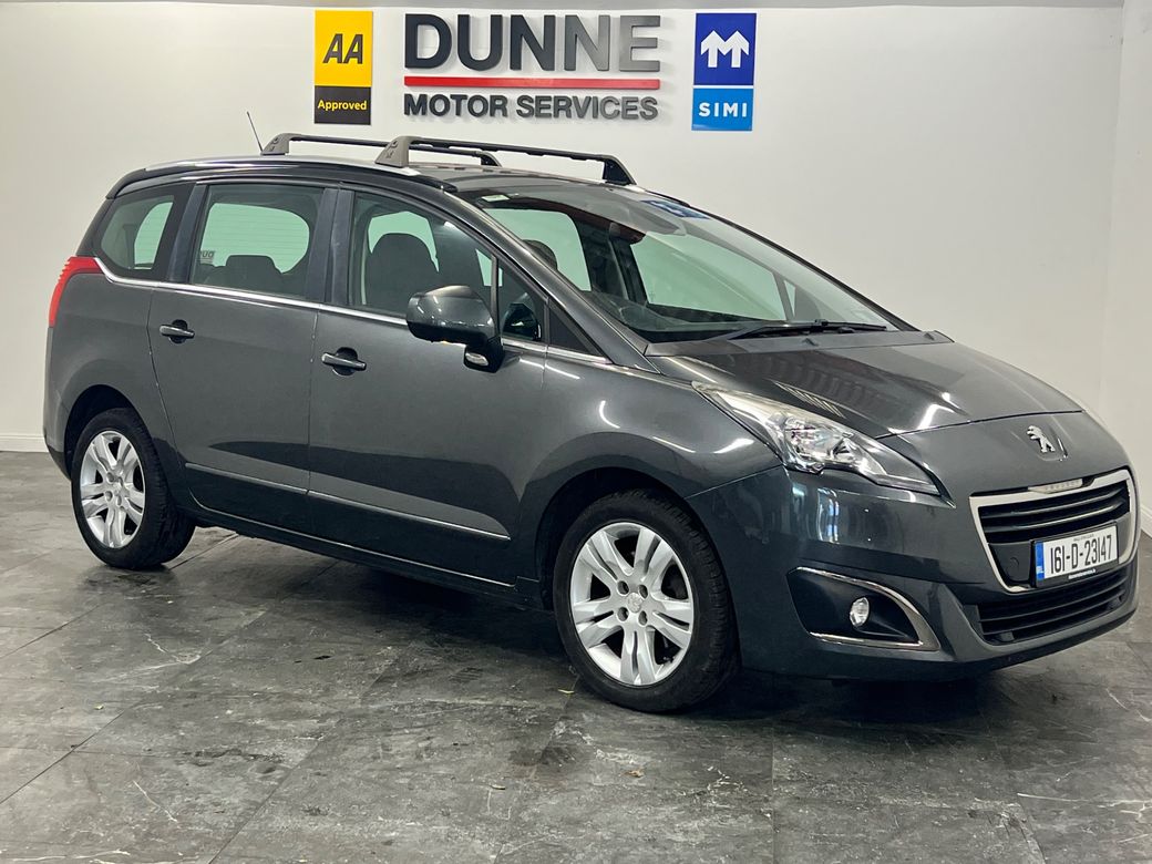 Image for 2016 Peugeot 5008 LOW MILEAGE*ACTIVE 1.6 HDI 120 4DR BLUE*NCT*12 MONTH WARRANTY*FINANCE AVAILABLE