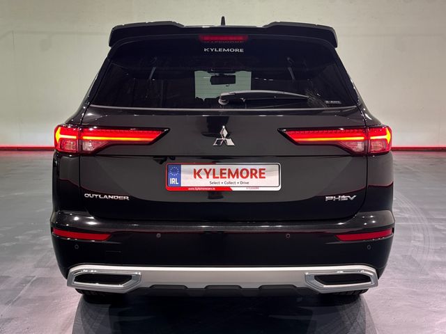 Image for 2023 Mitsubishi Outlander 2.4 PETROL PLUG-IN HYBRID AUTOMATIC - FULL BLACK/ORANGE LEATHER ELECTRIC SEATS - HEATED SEATS FRONT & BACK - 360/REVERSE CAMERA - DIAMOND CUT ALLOY WHEELS - ELECTRIC TAIL-GATE