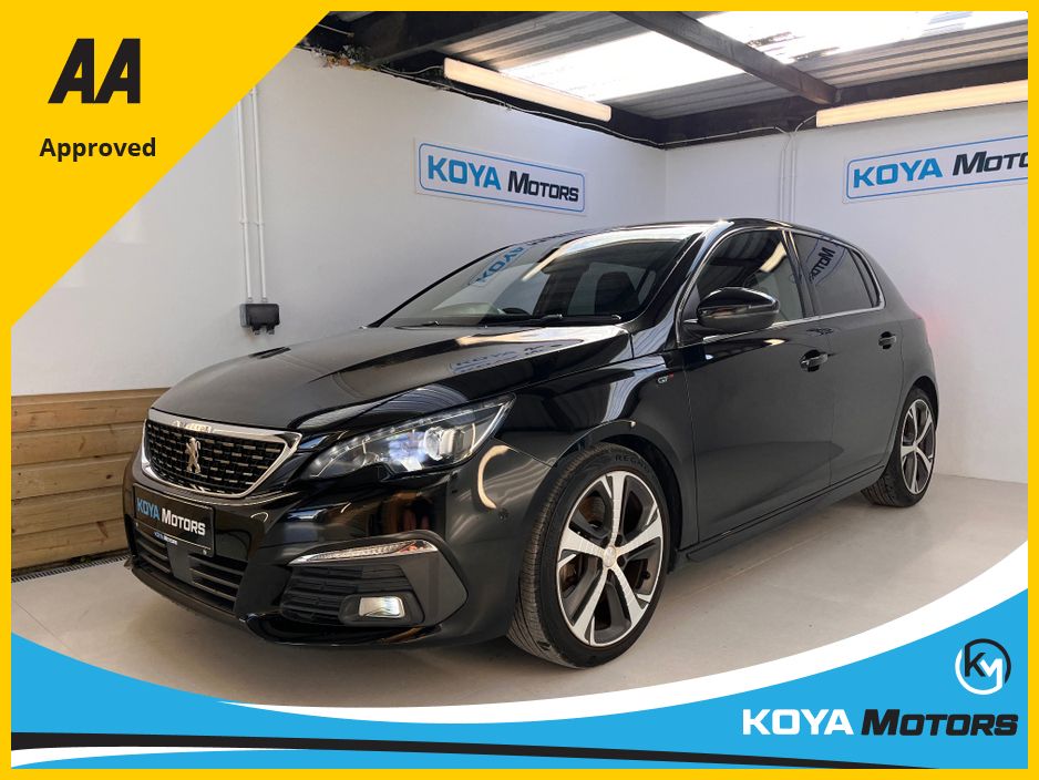 Image for 2019 Peugeot 308 GT 2.0 DIESEL 180 BHP AUTOMATIC // GENUINE GT TOP SPEC CAR // GT SUEDE SPORTS BUCKET SEATS // REVERSING CAMERA // GT FLAT BOTTOM SPORTS STEERING WHEEL