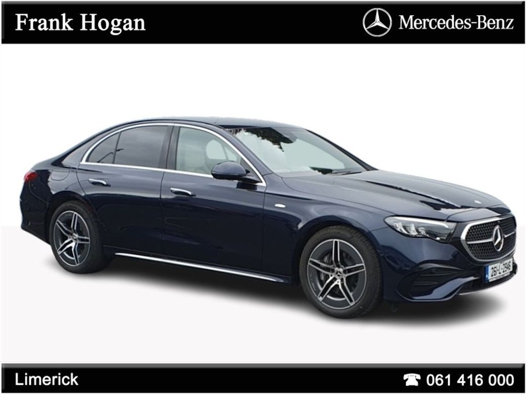 Image for 2026 Mercedes-Benz E Class PRE REG 0 Kilometres E300de AMG 2.0 Diesel Hybrid 197/313 BHP Road Tax: €140