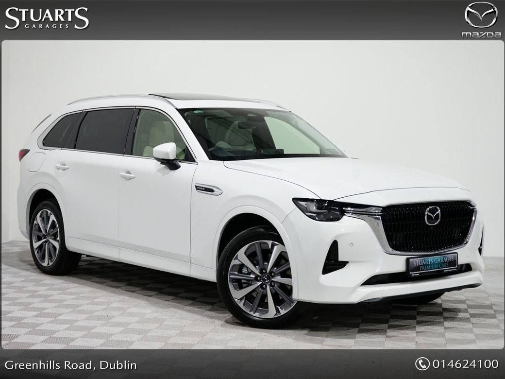 Image for 2026 Mazda CX-80 2 5L E Skyactiv Phev 327ps TAKUMI PLUS, DEMO SPECIAL SAVE €8, 135 OFF NEW*WHITE LEATHER SEAT W/ SEAT VENTILATION W/ SEAT HEATER, 20 INCH ALLOYS, PANORAMIC SUNROOF, CONVENIENCE & DRIVER ASSISTANCE PA