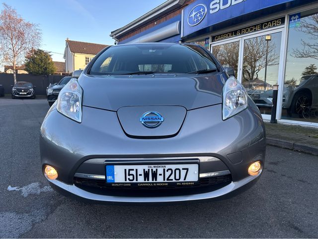 Image for 2015 Nissan Leaf EV SV Cold-Pack 5DR EV-Automatic - Great Value Intro to EV Drive - Ideal Run-Around / City Car Low Cost Motoring - Trade-In Welcome - NCT & Tax -