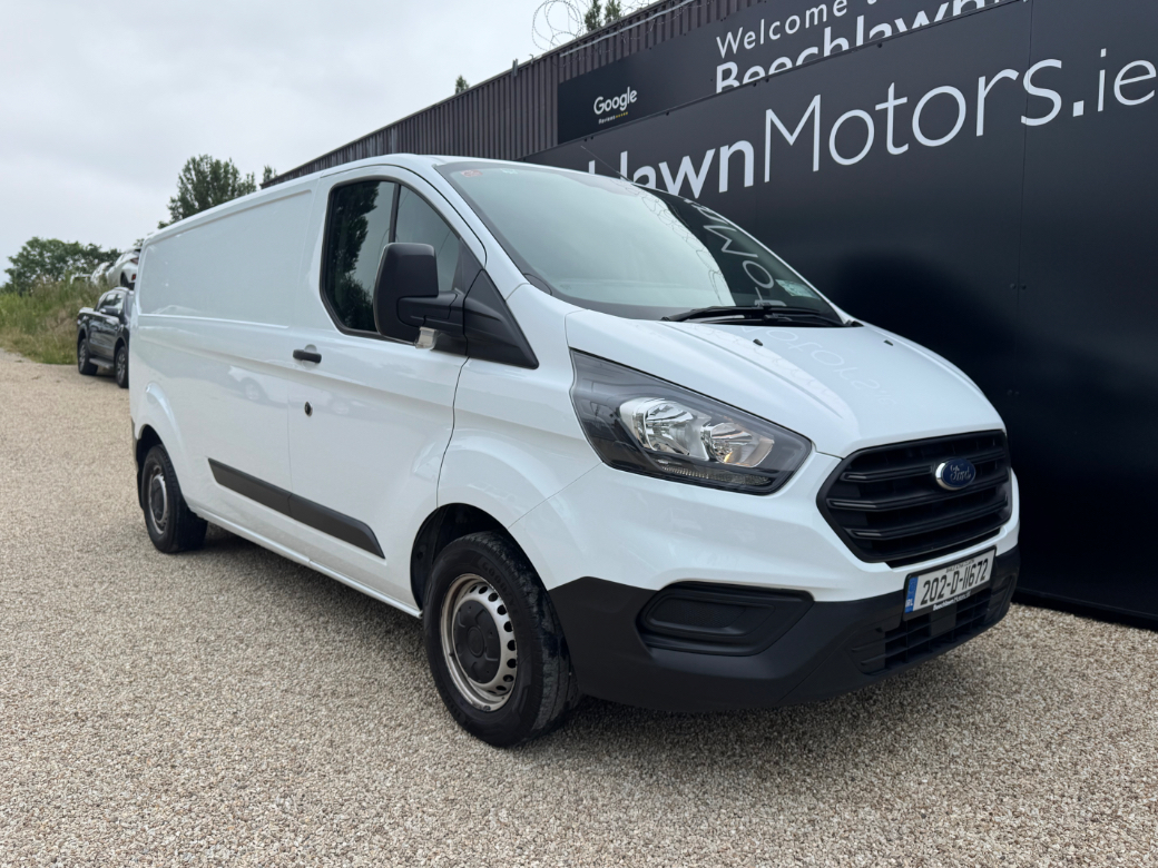 Image for 2020 Ford Transit Custom 2.0 TDCI 105 PS LWB VAN // PRICE EXCL. VAT // 05/27 CVRT // ONE OWNER // GREAT CONDITION // 