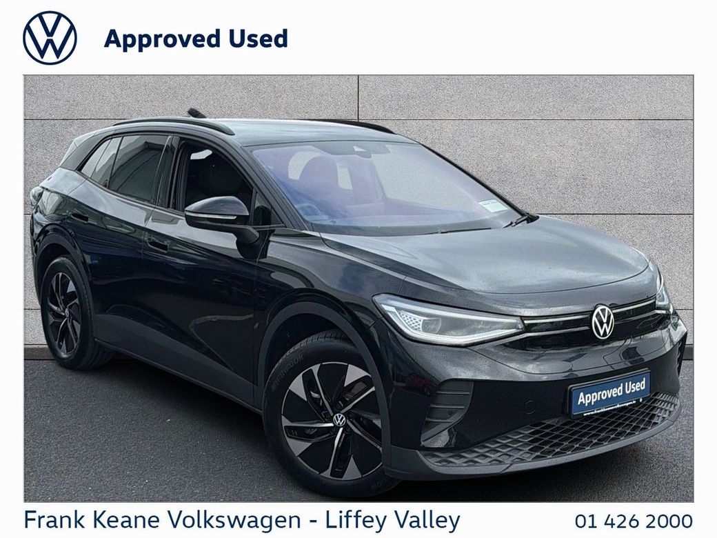Image for 2025 Volkswagen ID.4 77KWH PRO PLUS 286BHP *GRENADILA BLACK* *LONGER RANGE* *ELECTRIC TAILGATE* *IQ HEADLIGHTS* *REAR VIEW CAMERA* *PCP AVAILABLE* *BATTERY CERTIFIED*