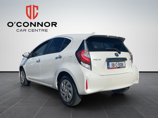 Image for 2019 Toyota Aqua "White, bright and brilliantly efficient — the hybrid that keeps you smiling mile after mile"