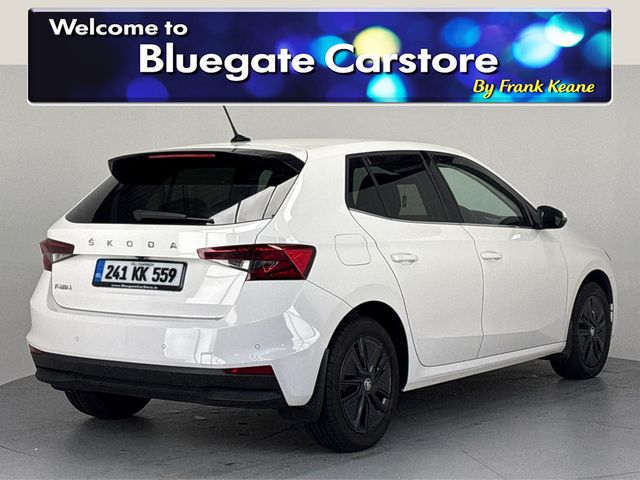 Image for 2024 Skoda Fabia STYLE 1.0 TSI 95BHP**SEMI DIGITAL DASH**MULTIFUNCTIONAL STEERING WHEEL**REVERSE CAMERA**PARKING SENSORS**APPLE CARPLAY**AIR CONDITIONING**BLACK CLOTH INTERIOR**FINANCE AVAILABLE**