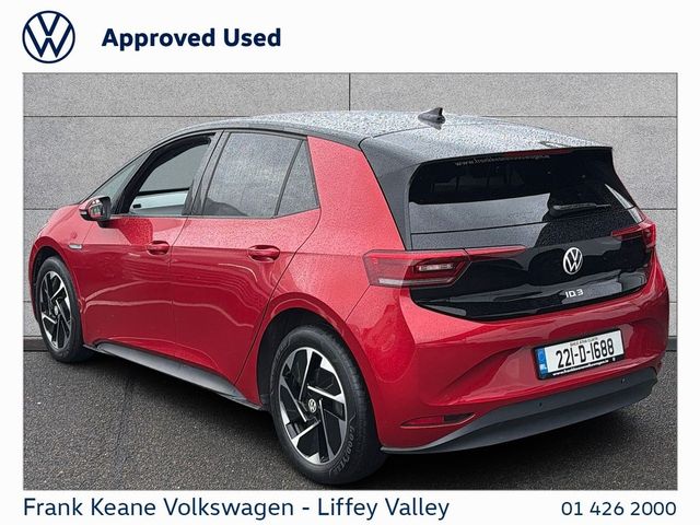 Image for 2022 Volkswagen ID.3 58KWH BUSINESS 204HP *KINGS RED METALLIC* *REAR VIEW CAMERA* *CARPLAY & ANDROID AUTO* *BATTERY CERTIFIED* *PCP FINANCE AVAILABLE*