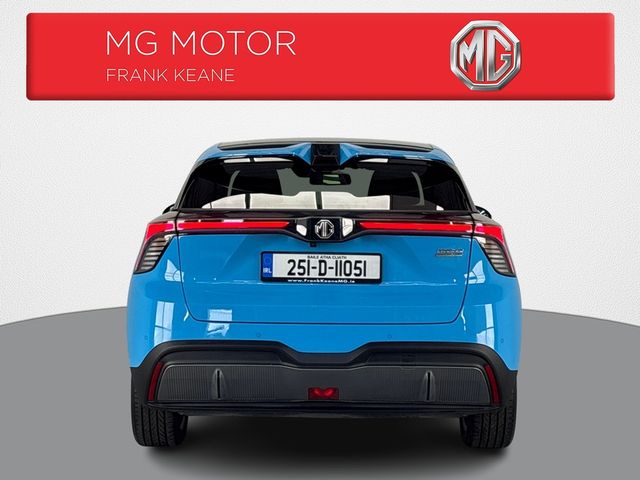 Image for 2025 MG MG4 ELECTRIC LR - EXCLUSIVE- 64KWH LR**DIGITAL DASH**MULTIFUNCTIONAL STEERING WHEEL**APPLE CARPLAY ANDROID AUTO**REVERSE CAMERA**KEYLESS START**HEATED HALF LEATHER INTERIOR**FINANCE ARRANGED**