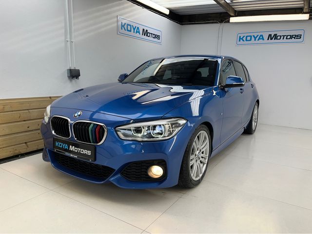 Image for 2016 BMW 1 Series 118D 2.0 DIESEL M-SPORT PRO PLUS AUTOMATIC // ESTORIL BLUE METALLIC // LED MATRIX LIGHTING // LANE DEPARTURE ASSIST // PRO MEDIA PACK // CRUISE CONTROL // FRONT FOGS // SPORT ALLOYS