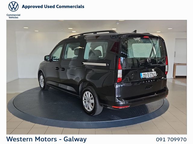 Image for 2025 Volkswagen Caddy Maxi Life Auto, 122HP. 7 Seats, Aircon, Alloys, Apple Car Play