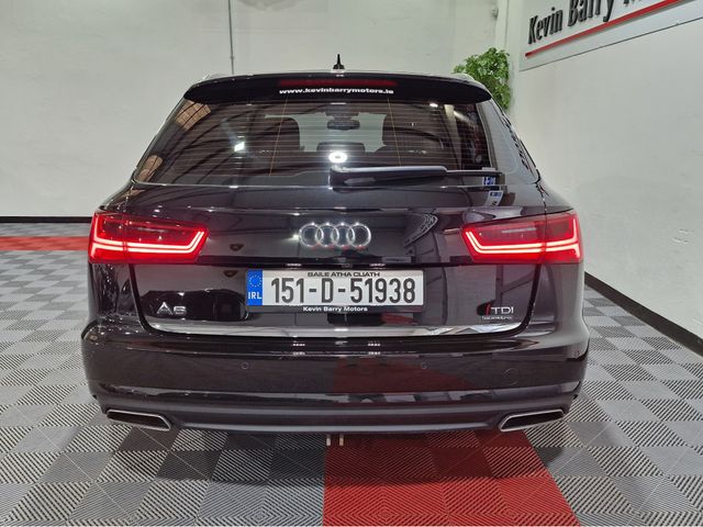 Image for 2015 Audi A6 AVANT 3.0TDi SE QUATTRO 218BHP AUTOMATIC *20" UPGRADED ALLOYS / ADAPTIVE CRUISE CONTROL / BLIND SPOT ASSIST / ELECTRIC BOOTLID / FULL BLACK LEATHER / HEATED SEATS & STEERING WHEEL / 360 DEGREE CAMERA*