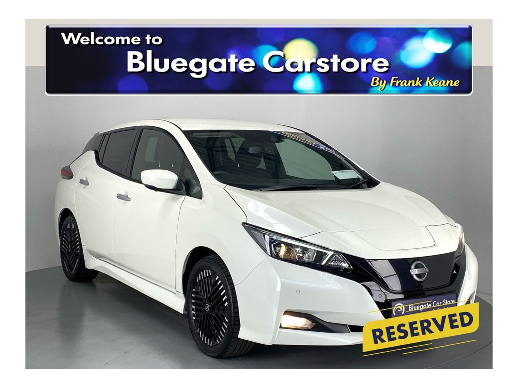 Image for 2023 Nissan Leaf 40kWN-CONNECTA**Digital Dash**Touchscreen Media**Heated Steering Wheel**360° Reverse Camera**Heated Seats**Keyless Entry & Start**Foot Handbrake**Half Black Leather Interior*Isofix**