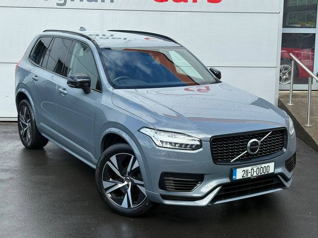 Image for 2021 Volvo XC90 Recharge T8 R Design Plug-In Hybrid AWD (390bhp) Large 7 Seater + 20” Alloys + 1/2 Black Leather Seats - First Reg March 2021 - Trade in Price €54, 555.