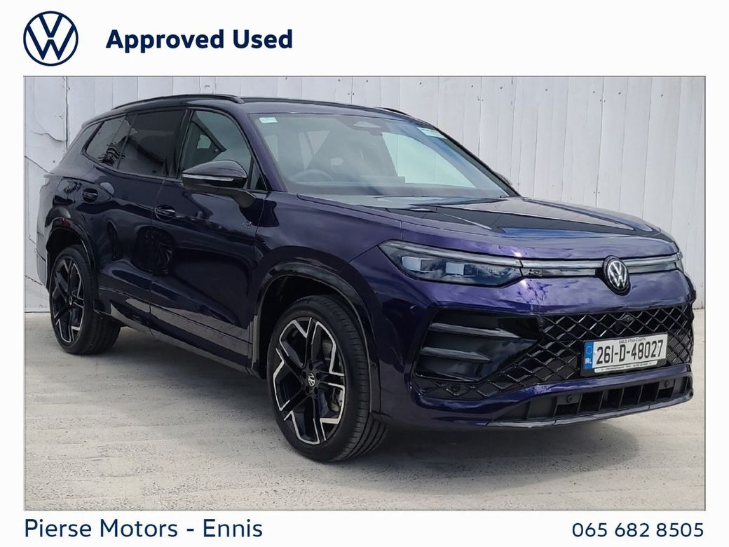 Image for 2026 Volkswagen Tayron 1.5 TSI 204PS R-Line Black Edition 75 PHEV DSG