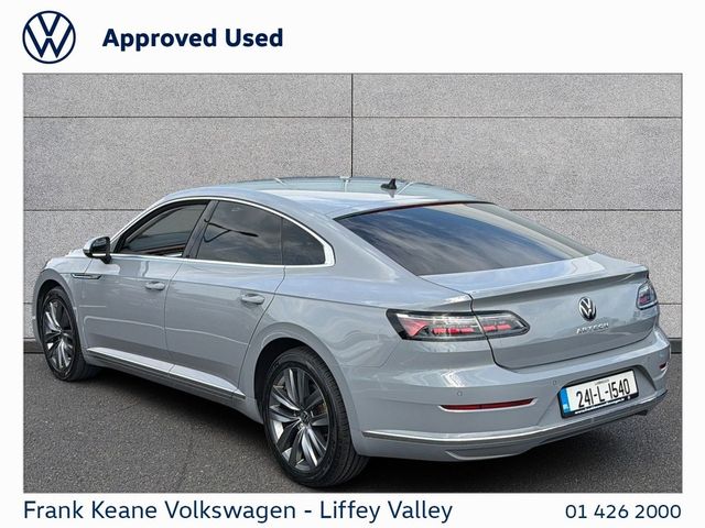 Image for 2024 Volkswagen Arteon ELEGANCE 2.0TDI M6F 150HP *MOONSTONE GREY* *REAR VIEW CAMERA* *CARPLAY & ANDROID AUTO* *ELECTRIC TAILGATE* *HEATED SEATS* *PCP FINANCE AVAILABLE*