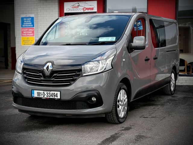 Image for 2018 Renault Trafic LL29 Energy DCI Sport *CREWCAB* // SAME DAY FINANCE // 6 SEATER CREWCAB // DEALERSHIP WARRANTY