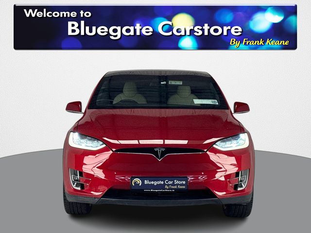 Image for 2020 Tesla Model X 443bhp LONG RANGE PLUS **6 SEATER *PASSENGER GULL WING DOORS*CREAM LEATHER INTERIOR**ADJUSTABLE RIDE HEIGHT**LARGE TOUCHSCREEN INFOTAINMENT SCREEN**DIGITAL DASH**REVERSE CAMERA**BLINDSPOT CAMERAS**
