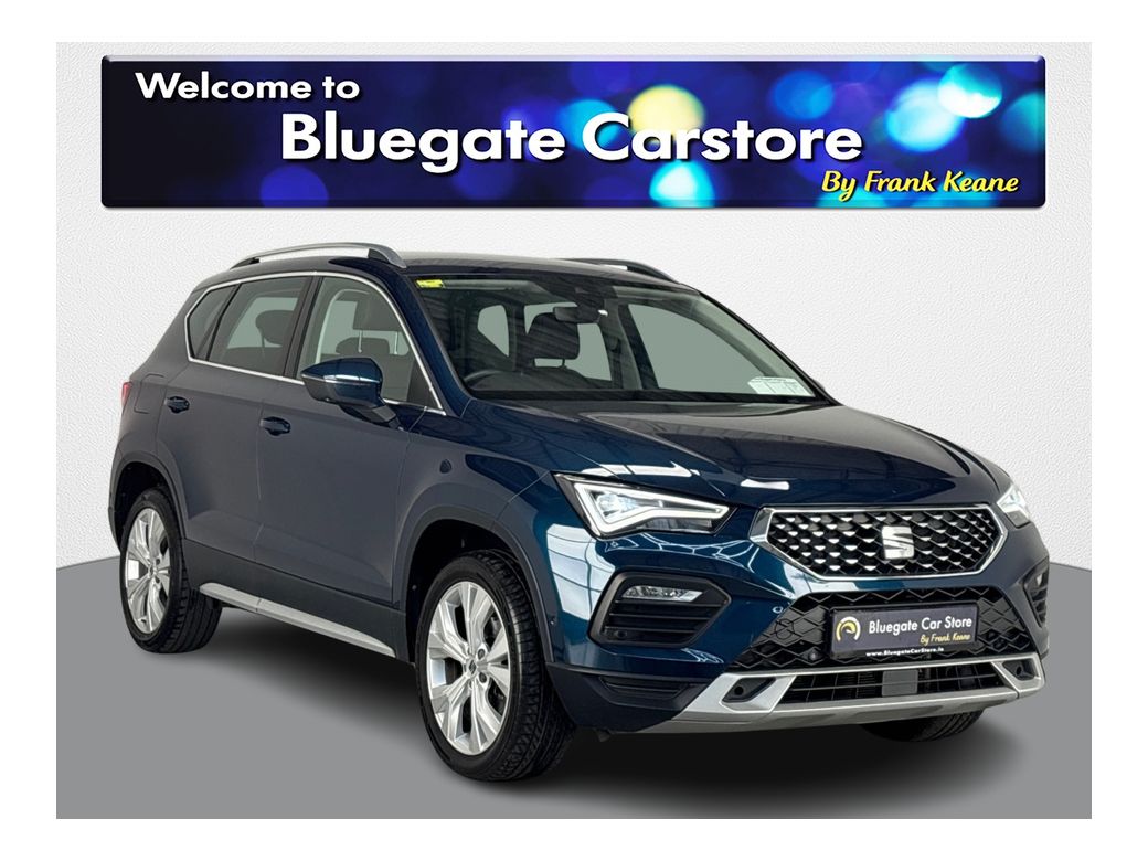Image for 2022 SEAT Ateca 1.5 TSI 150HP XP 5DR*FULL LEATHER* SAT NAV*HEATED SEATS*MFSW*CRUISE CONTROL*ALLOYS*AIR CON*TRADE INS WELCOME*FINANCE AVAILABLE*