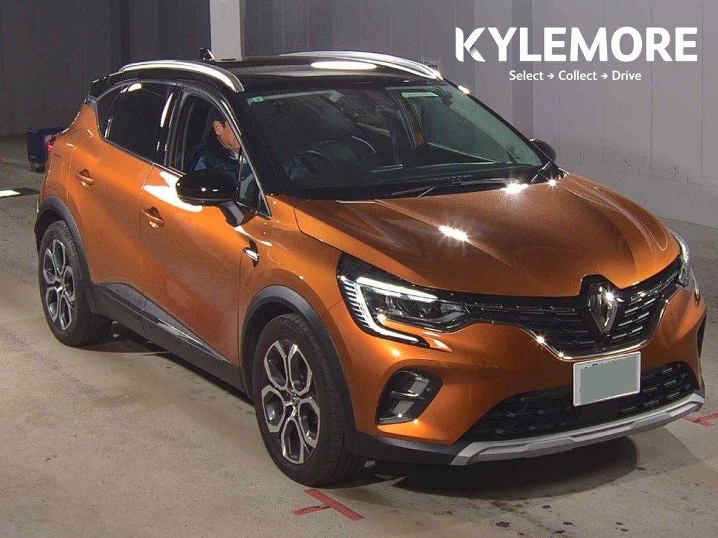 Image for 2021 Renault Captur 1.3 AUTOMATIC INTENS TECHPACK - ORANGE/BLACK TWO-TONE - 18'' FACTORY ALLOYS - HALF BLACK LEATHER - POWER SEATS - REAR CAMERA/PARKING RADAR