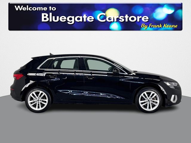 Image for 2024 Audi A3 SPORT 40 TFSI E S-A SPORTBACK **FULL BLACK CLOTH INTERIOR**APPLE CARPLAY**ANDROID AUTO**TOUCHSCREEN INFOTAINMENT SYSTEM**DRIVE MODES**FULLY DIGITAL DASH**USB CHARGING PORTS**REVERSE PARKING SENSORS**